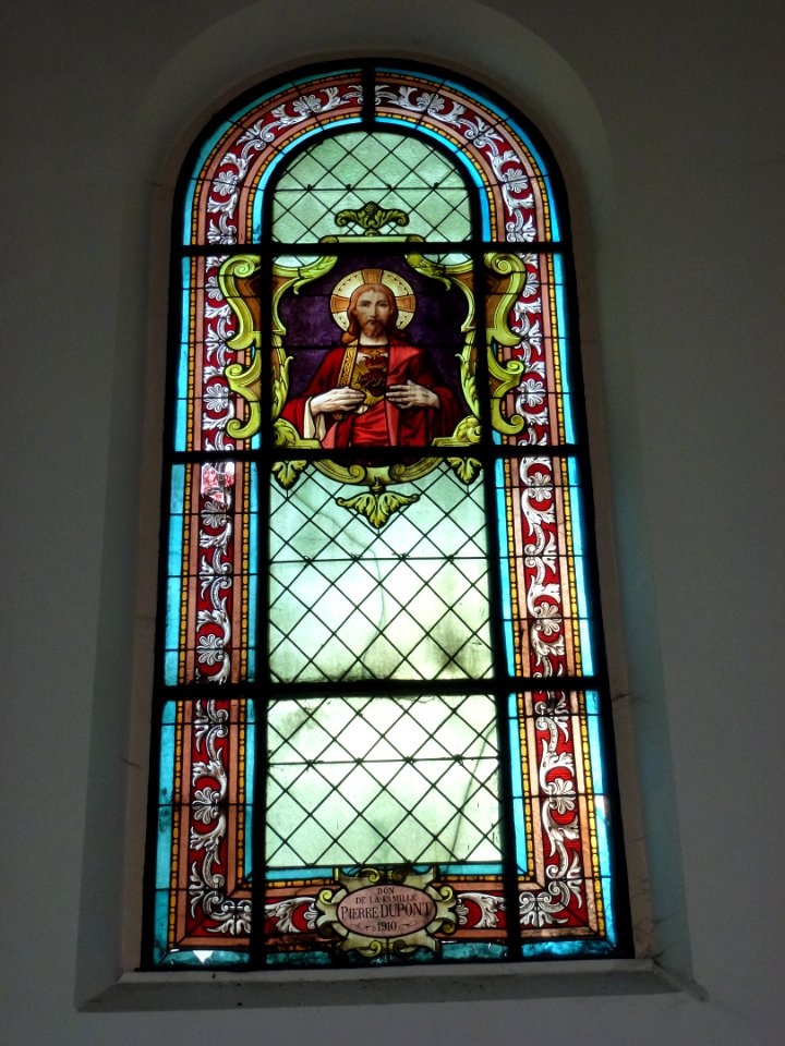 Marly (Nord, Fr) église Saint-Pierre, vitrail 09