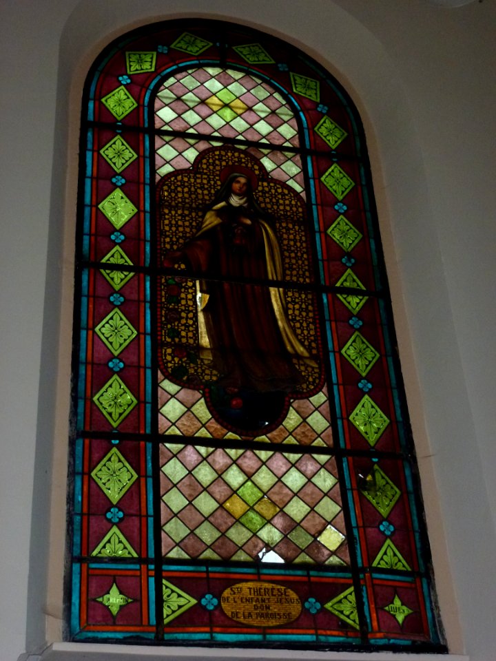 Marly (Nord, Fr) église Saint-Pierre, vitrail 14