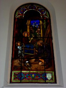 Marly (Nord, Fr) église Saint-Pierre, vitrail 15