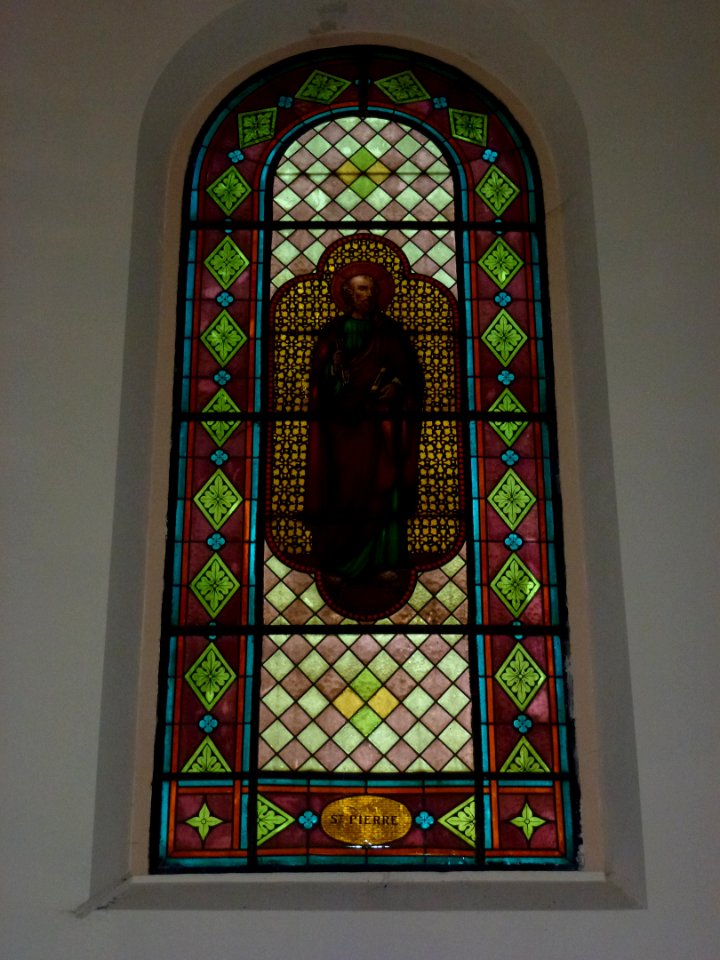 Marly (Nord, Fr) église Saint-Pierre, vitrail 10