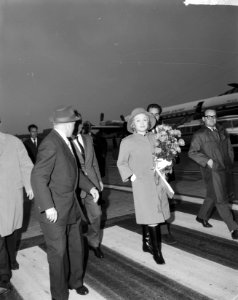 Marlène Dietrich in Nederland voor optreden in Grand Gala du Disque Marlène Die, Bestanddeelnr 915-6224