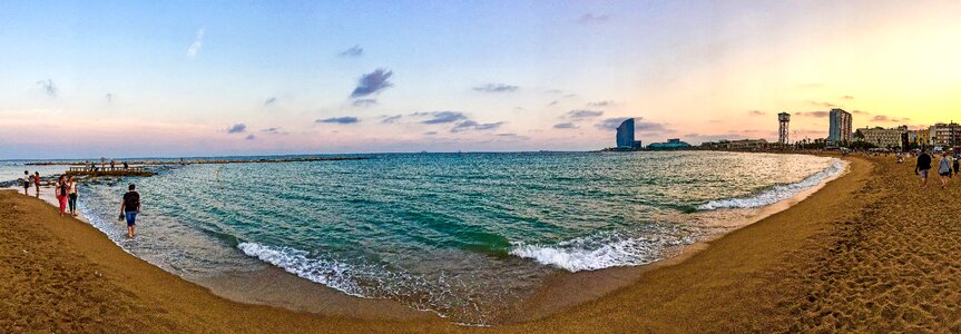 Mediterranean lake sea