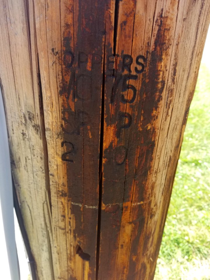 Marking - Utility pole - Arlington, MA - 20200617 103731