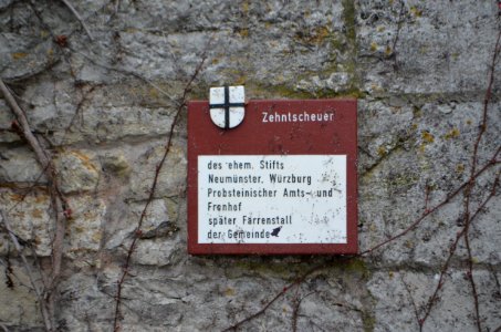 Markelsheim, Hauptstraße 7, Tafel