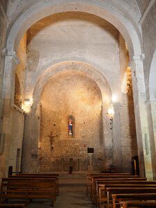 Village church interior dome