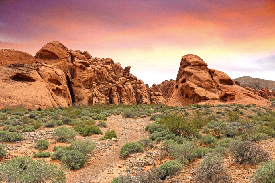 Fire rock valley photo