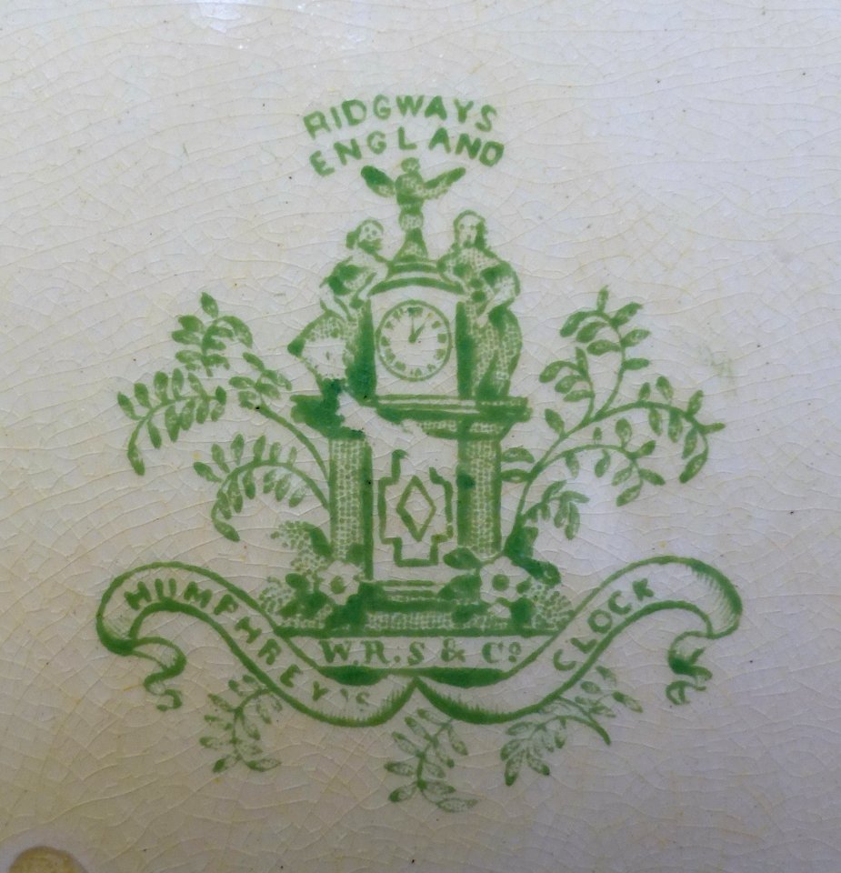 Mark - Humphrey's Clock - Ridgways England W. R. S & Co. - DSC03880