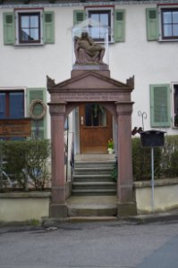 Markelsheim, Weingasse 5, Portal