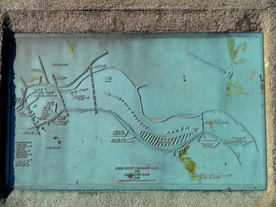 Marker - Hadley Falls Canal Park - DSC04447