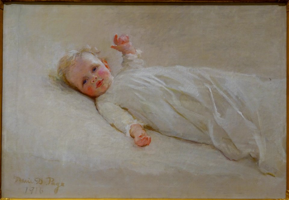 Marjorie Saltonstall by Marie Danforth Page, 1916, oil on canvas - Peabody Essex Museum - DSC06995