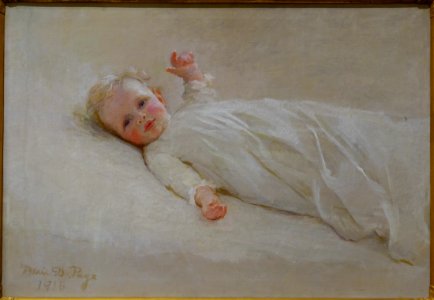 Marjorie Saltonstall by Marie Danforth Page, 1916, oil on canvas - Peabody Essex Museum - DSC06995