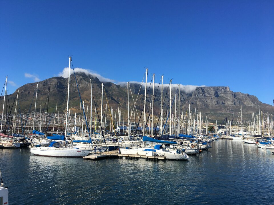Capetown south africa boat