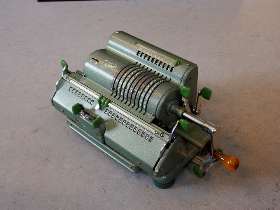 Mechanical calculator. Schubert, DRV, pic-004