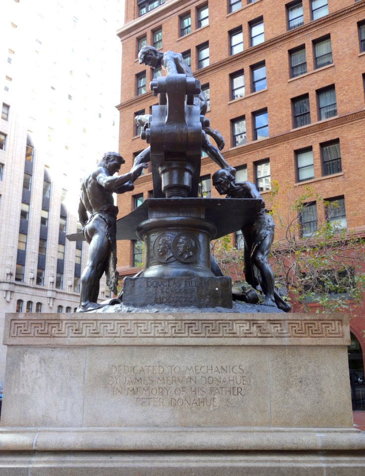 Mechanics Monument by Douglas Tilden - San Francisco, CA - DSC03545