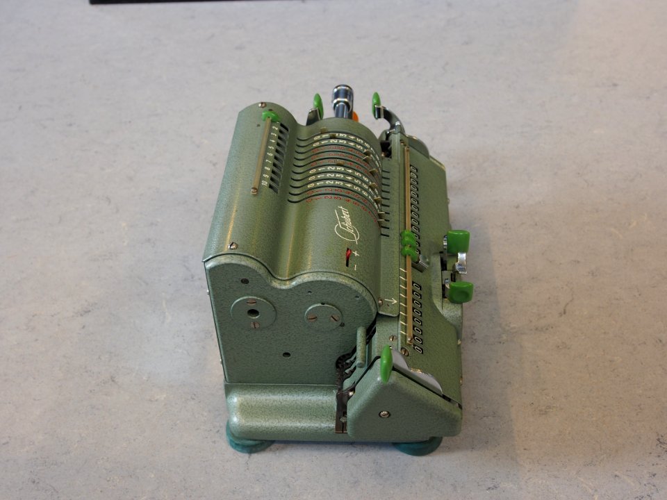 Mechanical calculator. Schubert, DRV, pic-002