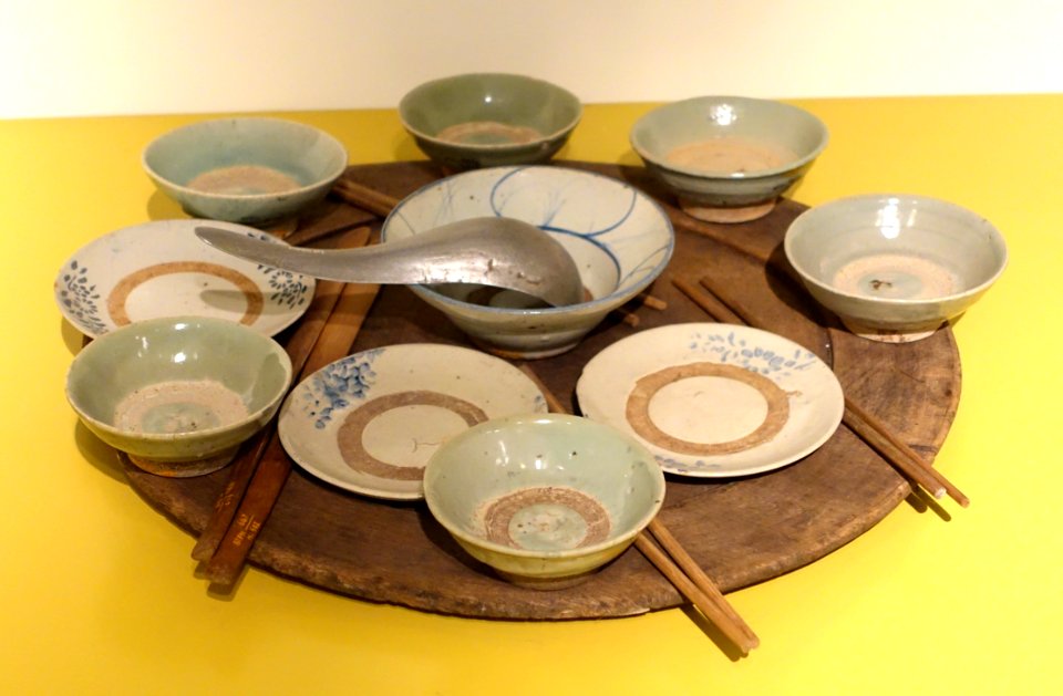 Meal tray, Northern Viet - Vietnamese Women's Museum - Hanoi, Vietnam - DSC04291