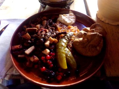 Meal at Olde Hansa