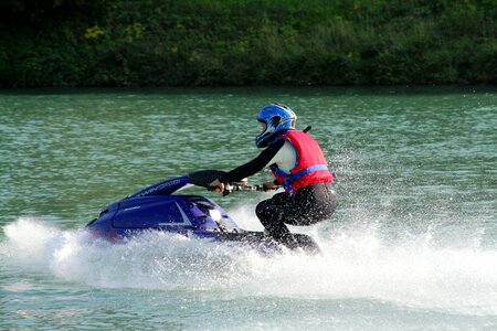 Jet ski woman endurance