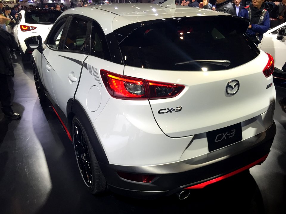Mazda CX-3 Racing concept rear - Tokyo Auto Salon 2015