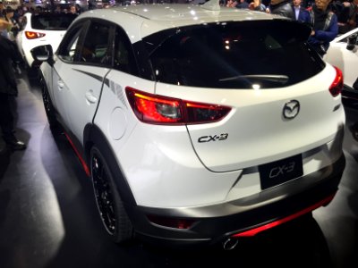Mazda CX-3 Racing concept rear - Tokyo Auto Salon 2015