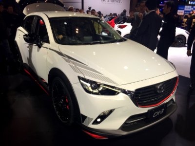 Mazda CX-3 Racing concept front - Tokyo Auto Salon 2015