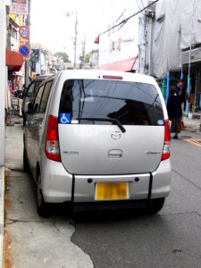 Mazda AZ Wagon (MJ23S) for wheelchairs rear