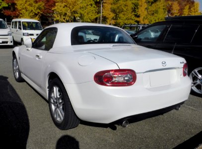 Mazda Roadster RHD (NC) rear