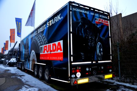 MB 1850 semi-trailor truck. Spielvogel2