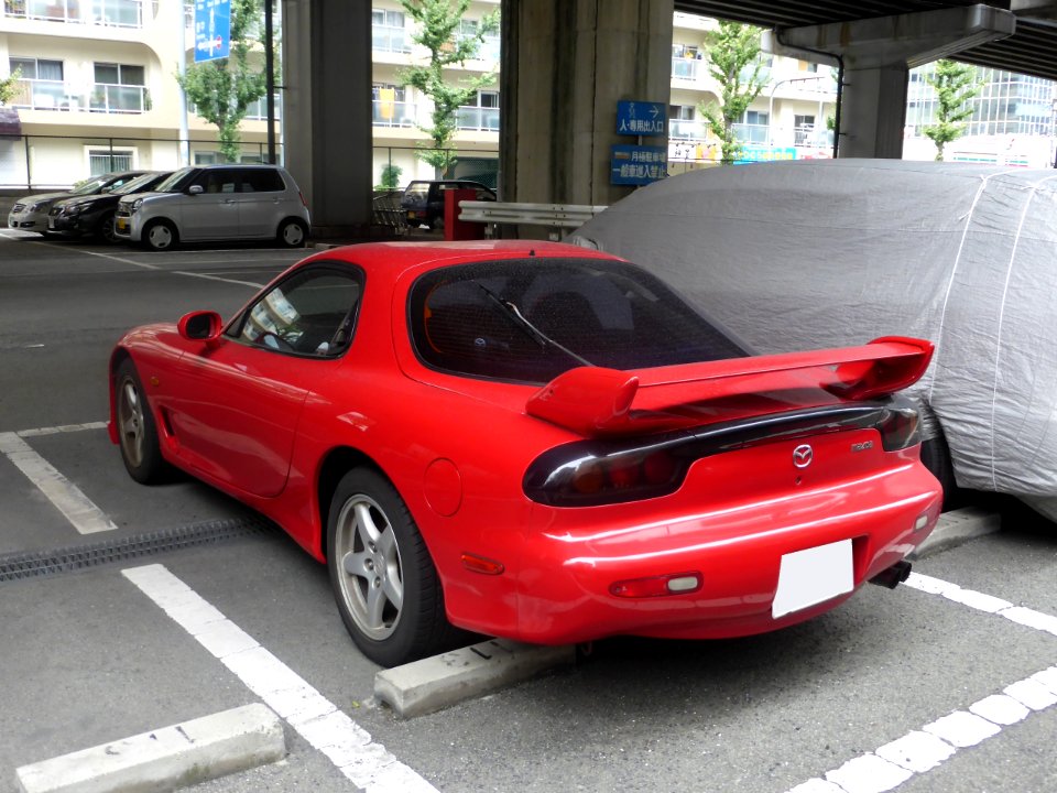 Mazda RX-7 (FD3S) rear