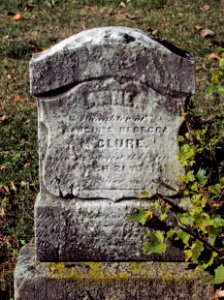 McClure (Anne), Lebanon Church Cemetery, 2015-10-23, 01