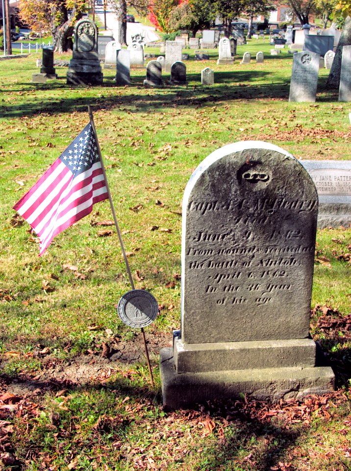 McCleary (Capt. J. C.), Lebanon Church Cemetery, 2015-10-23, 01