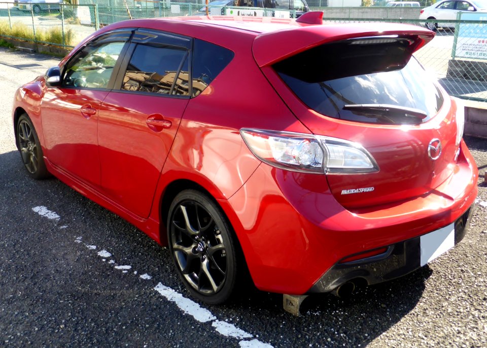 MAZDASPEED Axela (BL) rear