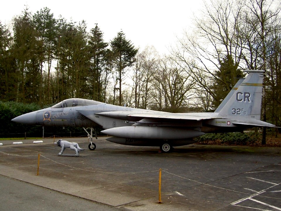 McDonnell Douglas F-15A Eagle, US Air Force 74-0083 Soesterberg Mil. & Civil (UTC - EHSB), The Netherlands, 02 January 2005
