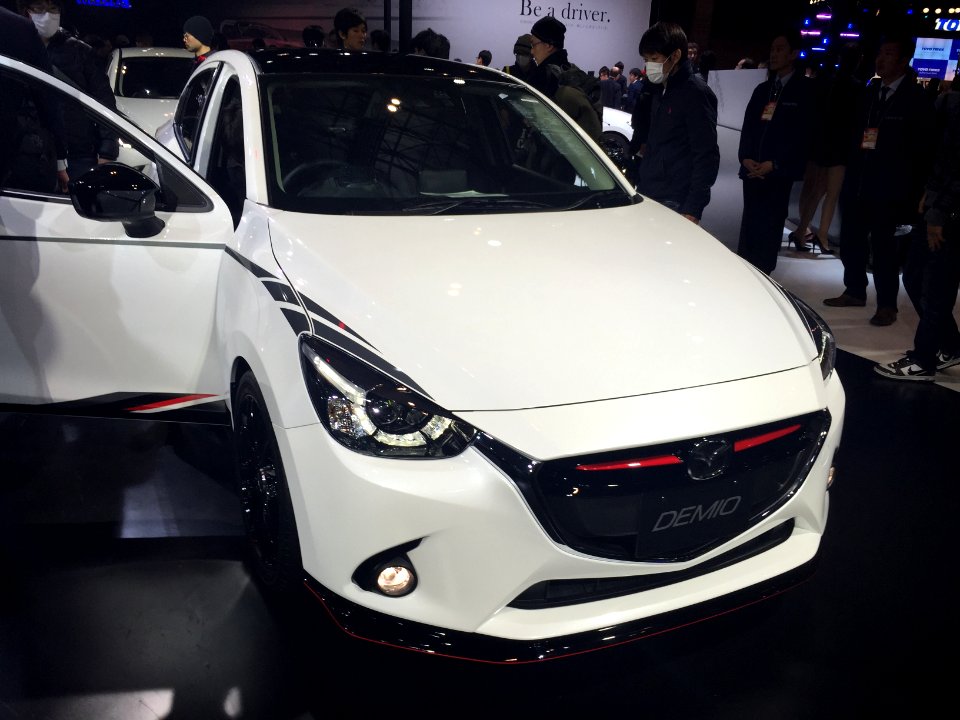 Mazda Demio Racing concept front - Tokyo Auto Salon 2015