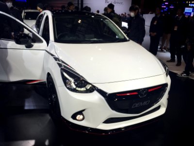 Mazda Demio Racing concept front - Tokyo Auto Salon 2015