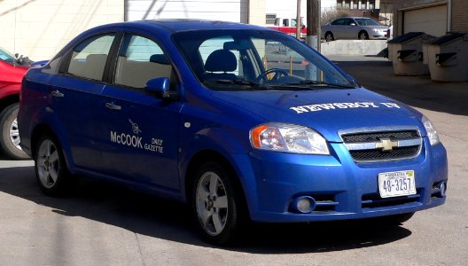 McCook Gazette Newsboy IV car