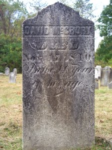 McCrory (David), Bethany Cemetery, 2015-10-09, 01