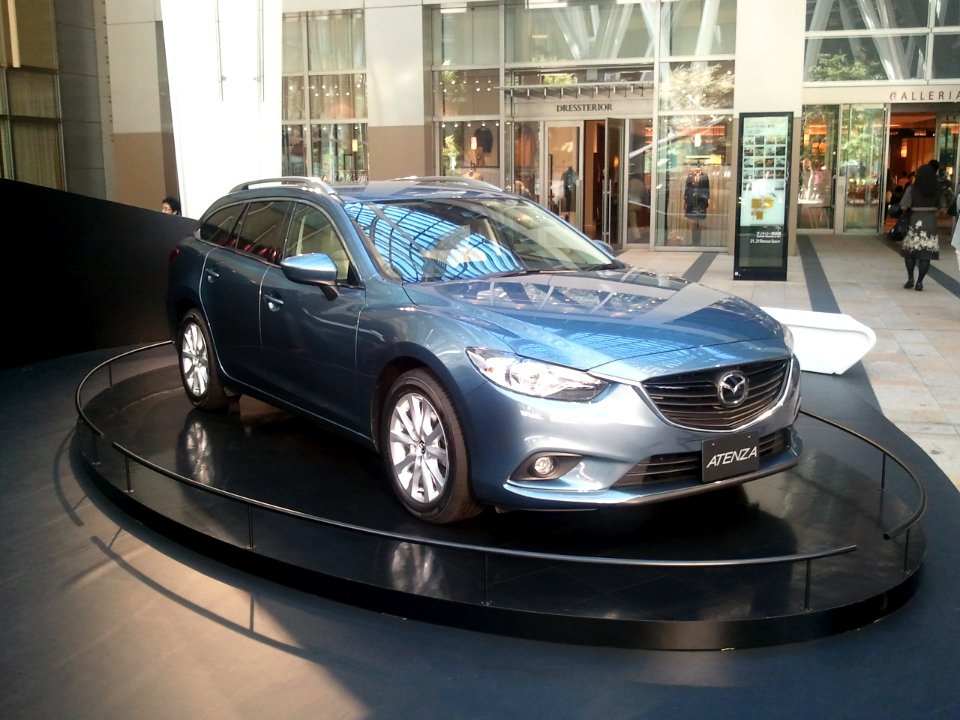 Mazda Atenza wagon front - Tokyo Midtown Design Touch 2012