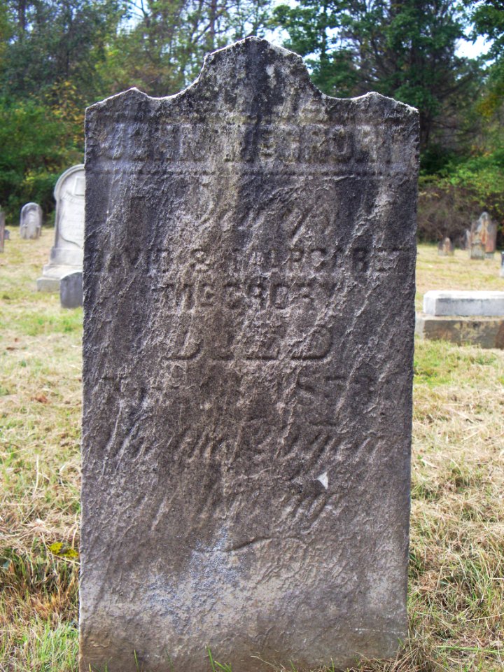 McCrory (John), Bethany Cemetery, 2015-10-09, 01