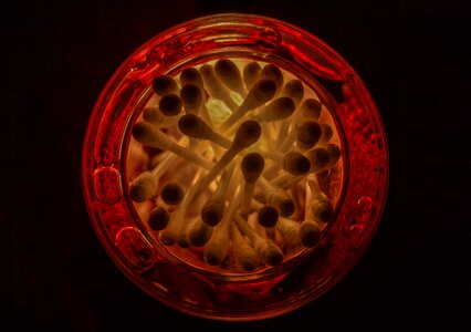 The art of abstraction red