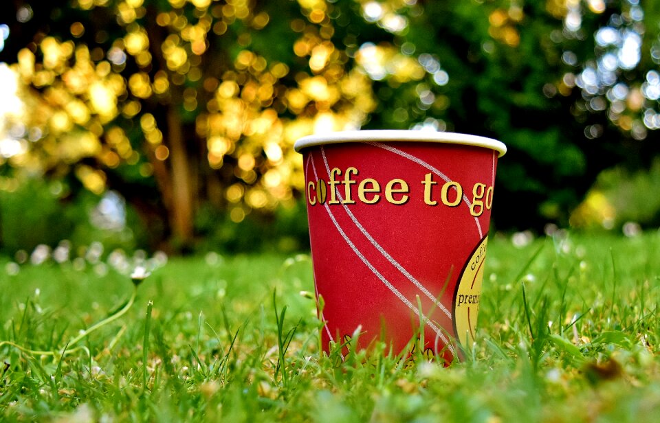Paper cup benefit from on the go