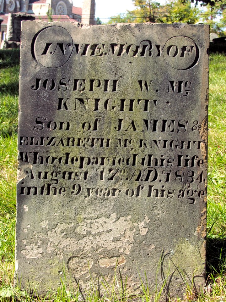 McKnight (Joseph), St. Clair Cemetery, 2015-10-05, 01