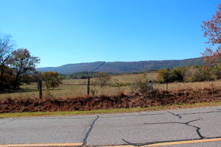 McLemore Cove, looking towards Lookout Mountain, Oct 2016