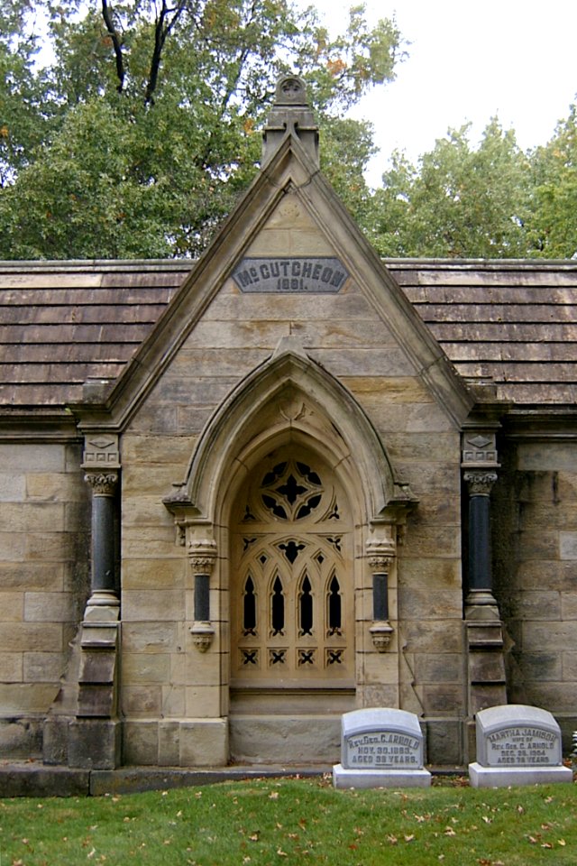 McCutcheon mausoleum, Union Dale Cemetery, 2020-10-24, 03