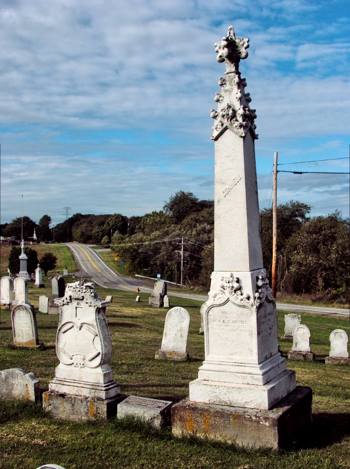 McConnell Monument, Robinson Run Cemetery, 2015-09-27, 01