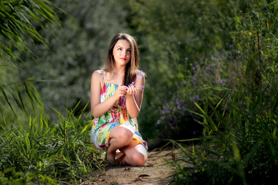 Beauty green summer