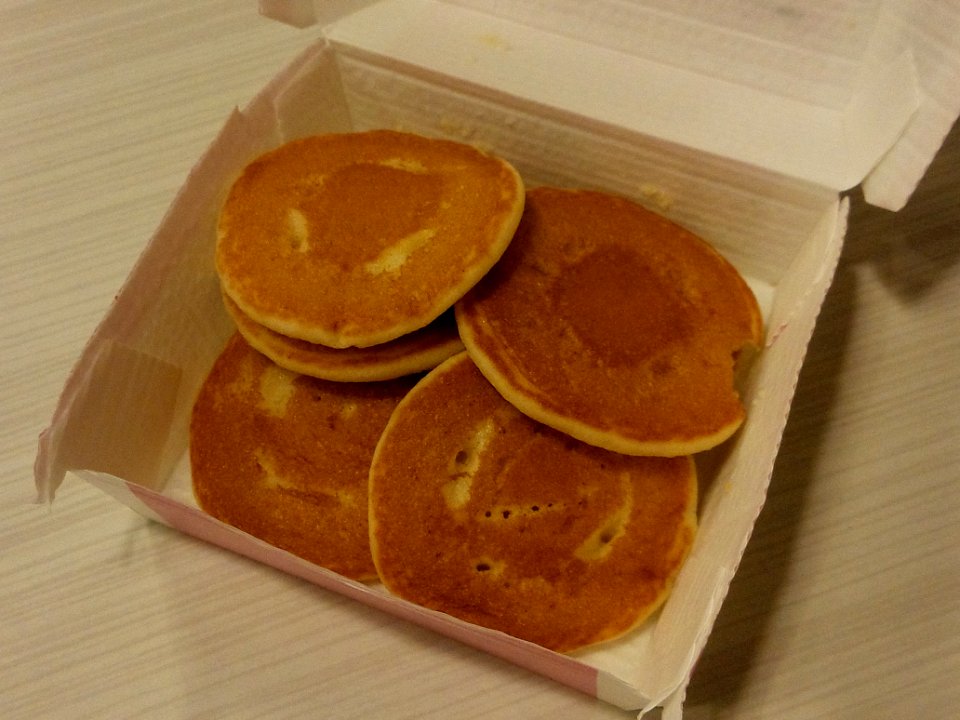 McDonald's Petit Pancake (2014-09-17)