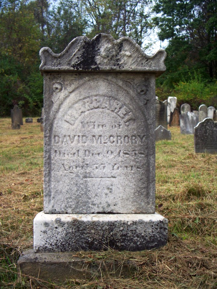 McCrory (Margaret), Bethany Cemetery, 2015-10-09, 01