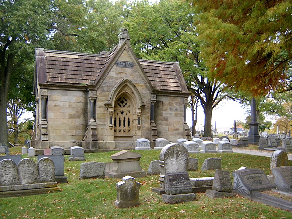 McCutcheon mausoleum, Union Dale Cemetery, 2020-10-24, 01