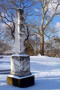 McGregor obelisk, Allegheny Cemetery, 2015-01-17, 01